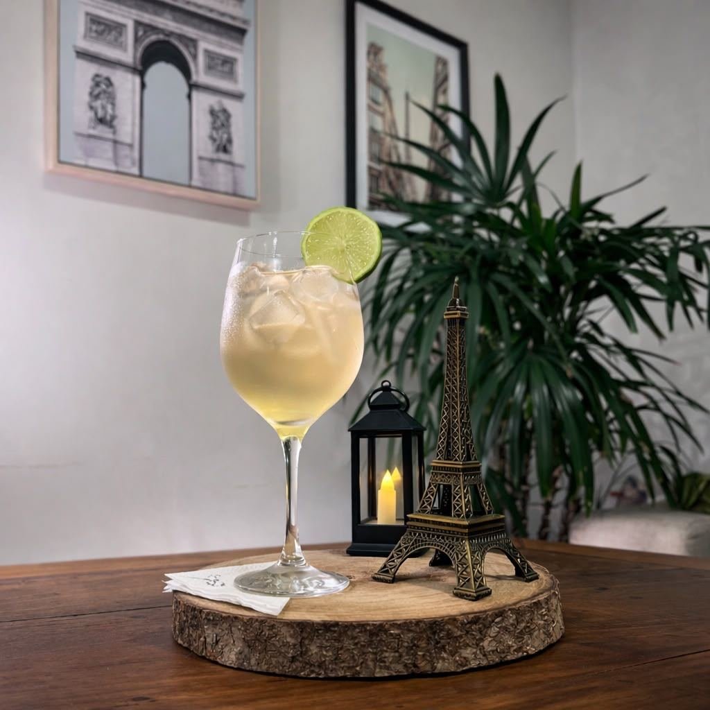 Drink spritz com limão siciliano